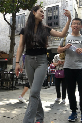 4k-弹力裤紧身美三角街拍美女第三季 [1.01 GB]