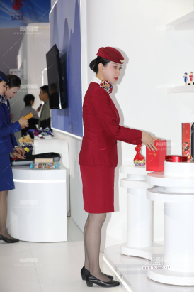 山航空姐端庄秀丽咖啡si高跟大长腿很赞