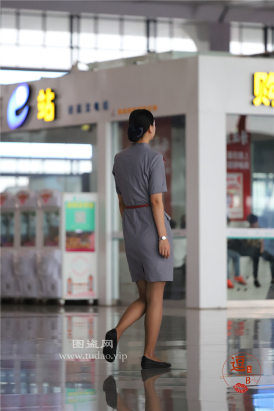 编码0065灰色职业装咖丝美脚