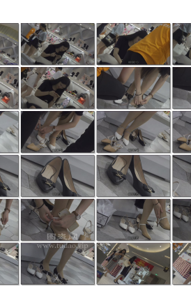 大圣4K-黑色长裙高跟鞋ROU SI WA 打扮的高贵典雅女孩